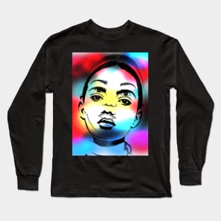 Blur Long Sleeve T-Shirt